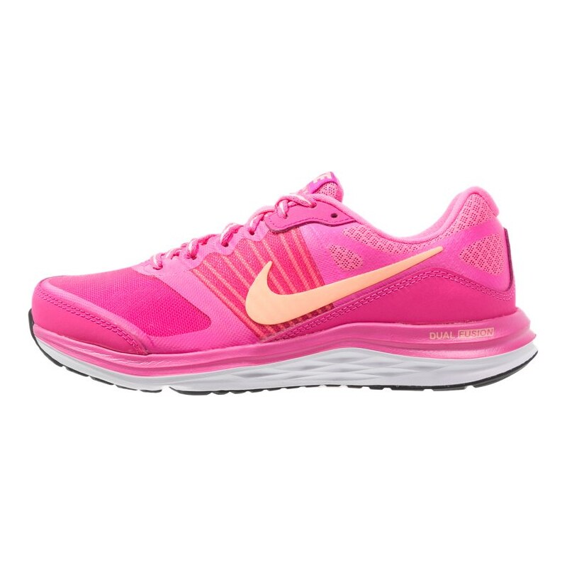 Nike Performance DUAL FUSION X Laufschuh Dämpfung pink flash/sunset glow/pink pow/fuchsia glow