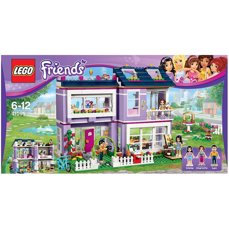 LEGO® Emmas Familienhaus, (41095), »LEGO® Friends«