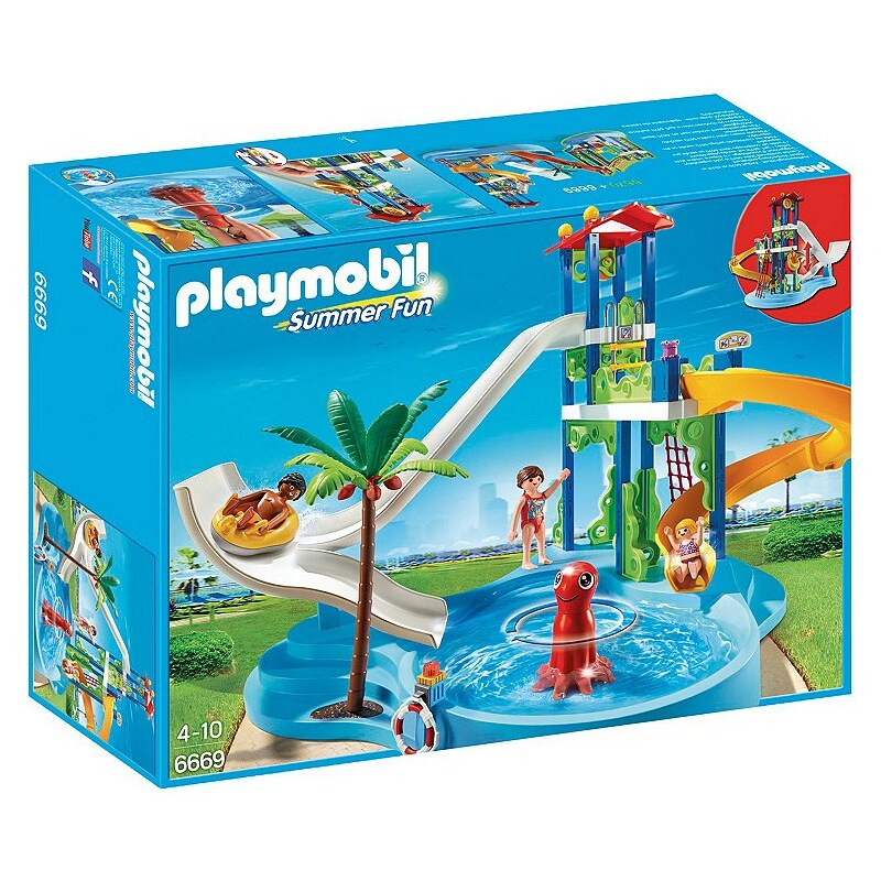 Playmobil® Aquapark mit Rutschentower (6669), Summer Fun
