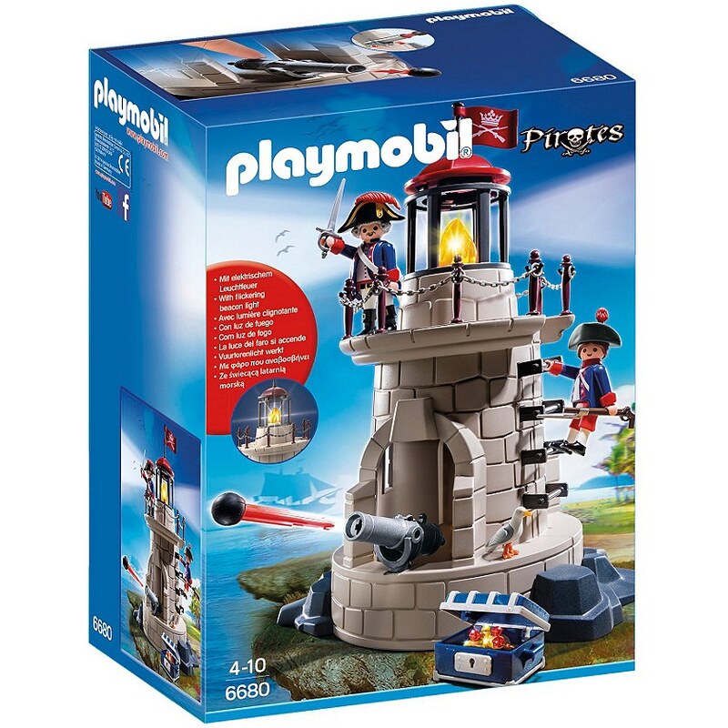 Playmobil® Soldatenturm mit Leuchtfeuer (6680), Pirates