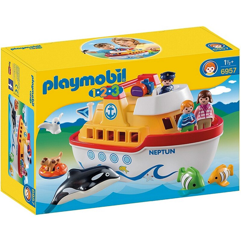 Playmobil® Mein Schiff zum Mitnehmen (6957), Playmobil 123