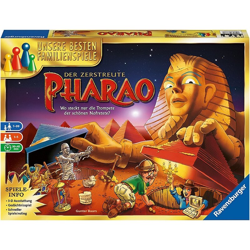 Ravensburger Gesellschaftsspiel, »Der zerstreute Pharao«
