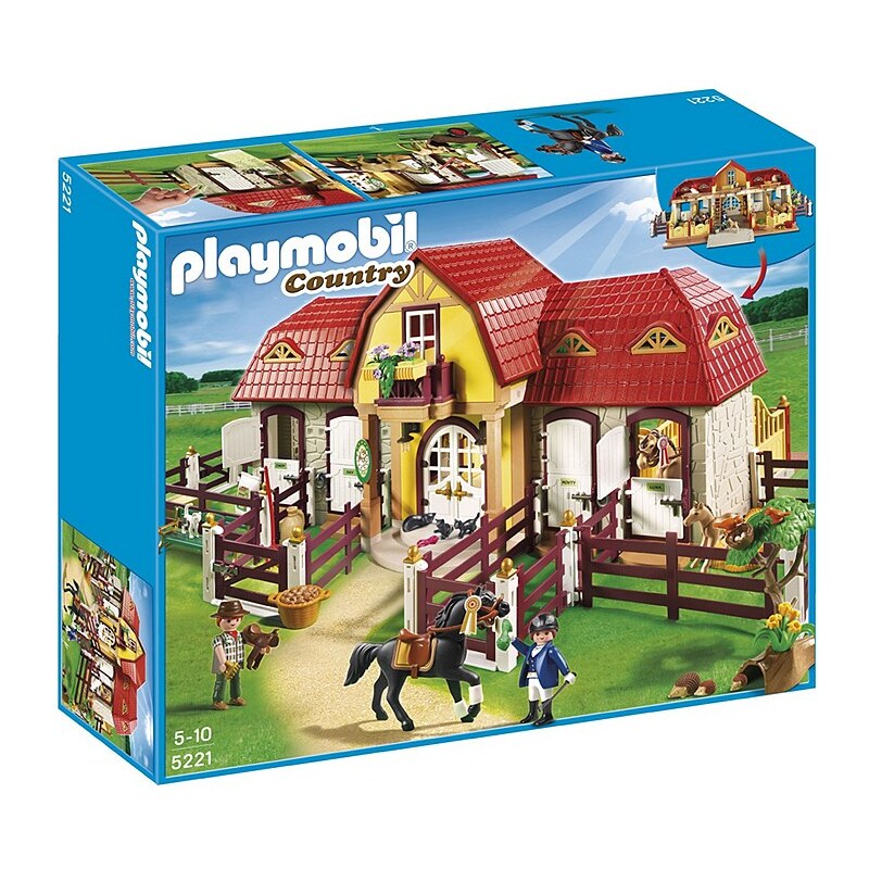 Playmobil® Großer Reiterhof mit Paddocks (5221), Country