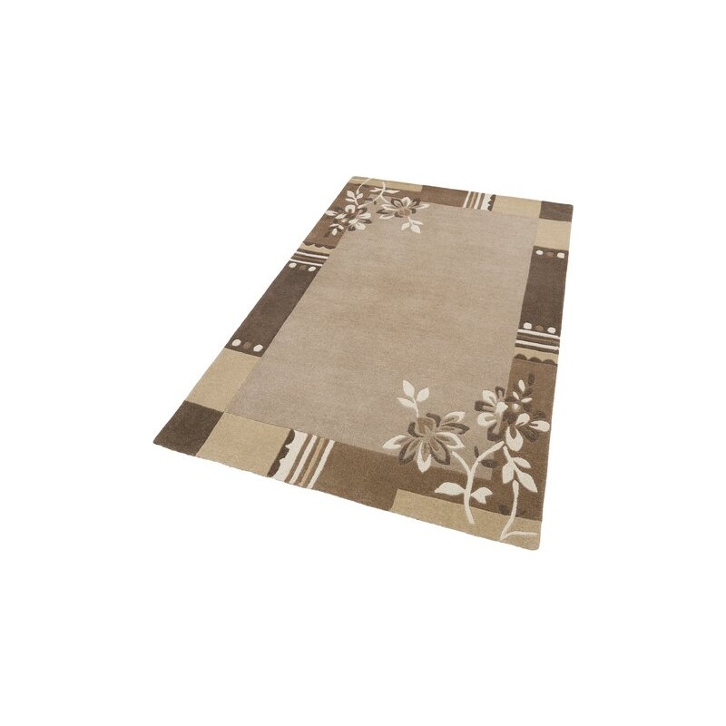 Teppich Napura handgearbeitet Wolle THEKO natur 1 (B/L: 50x80 cm),2 (B/L: 70x140 cm),3 (B/L: 140x200 cm),4 (B/L: 160x230 cm)
