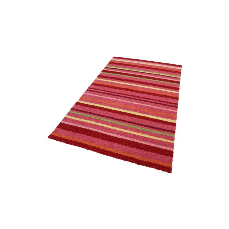 Esprit Home Kinder-Teppich Bunte Streifen handgetuftet rosa 1 (B/L: 70/140 cm),2 (B/L: 90/160 cm),3 (B/L: 120/180 cm),31 (B/L: 140/200 cm),4 (B/L: 160/240 cm)
