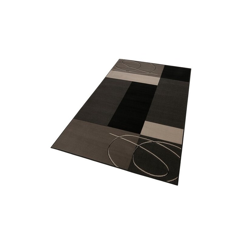 Teppich DESSEL grafisch modern gemustert gewebt HANSE HOME grau 1 (B/L: 60x110 cm),2 (B/L: 70x140 cm),3 (B/L: 120x170 cm),4 (B/L: 160x230 cm),6 (B/L: 190x280 cm),7 (B/L: 240x330 cm)