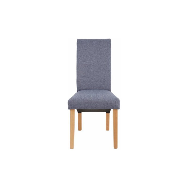 Stuhl Rito Tiago mit Strukturstoff im 2er 4er oder 6er- Set HOME AFFAIRE blau