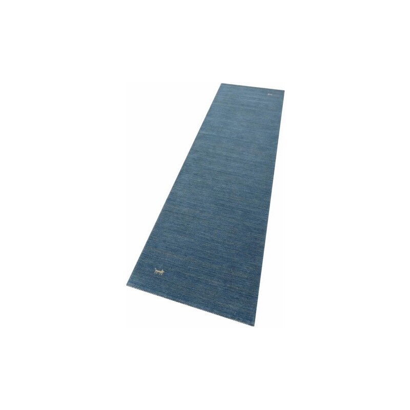 Läufer Parwis Gabbeh Supreme handgearbeitet 100 % Schurwolle 4,5 kg/m² Unikat PARWIS blau 11 (B/L: 80x200 cm),12 (B/L: 80x300 cm)