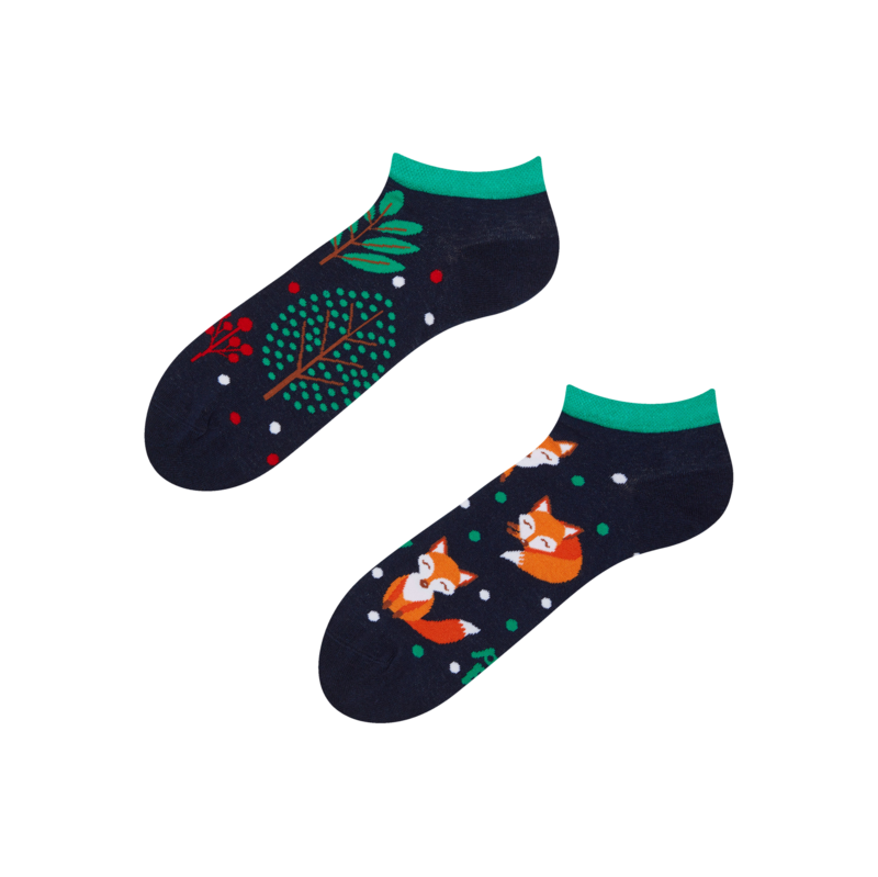 Dedoles Lustige Knöchelsocken Rotfuchs