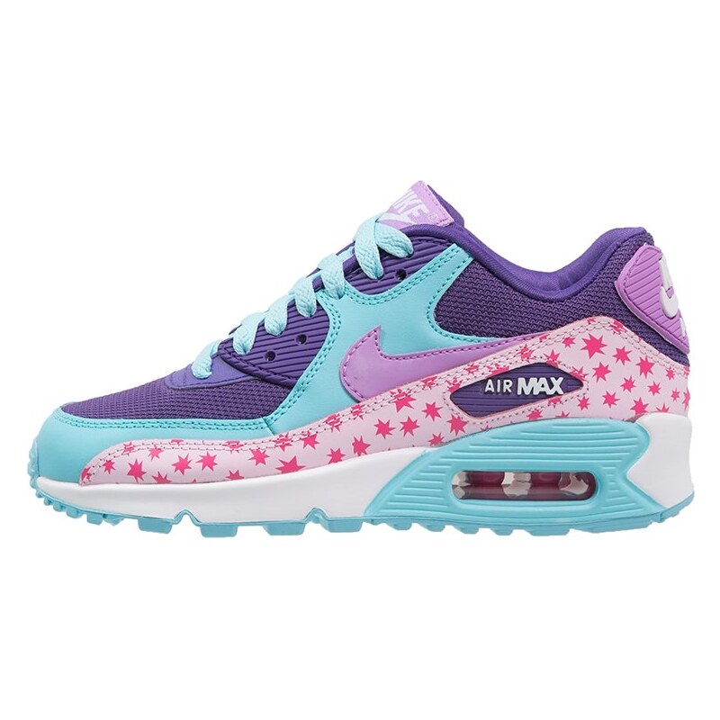 Nike Sportswear AIR MAX 90 PREMIUM Sneaker low prism pink/tide pool blue/fuchsia glow/pink foil