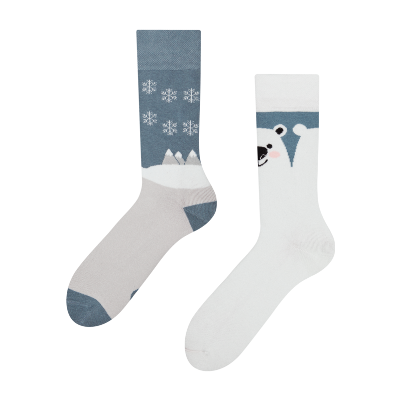 Dedoles Lustige warme Socken Eisbär