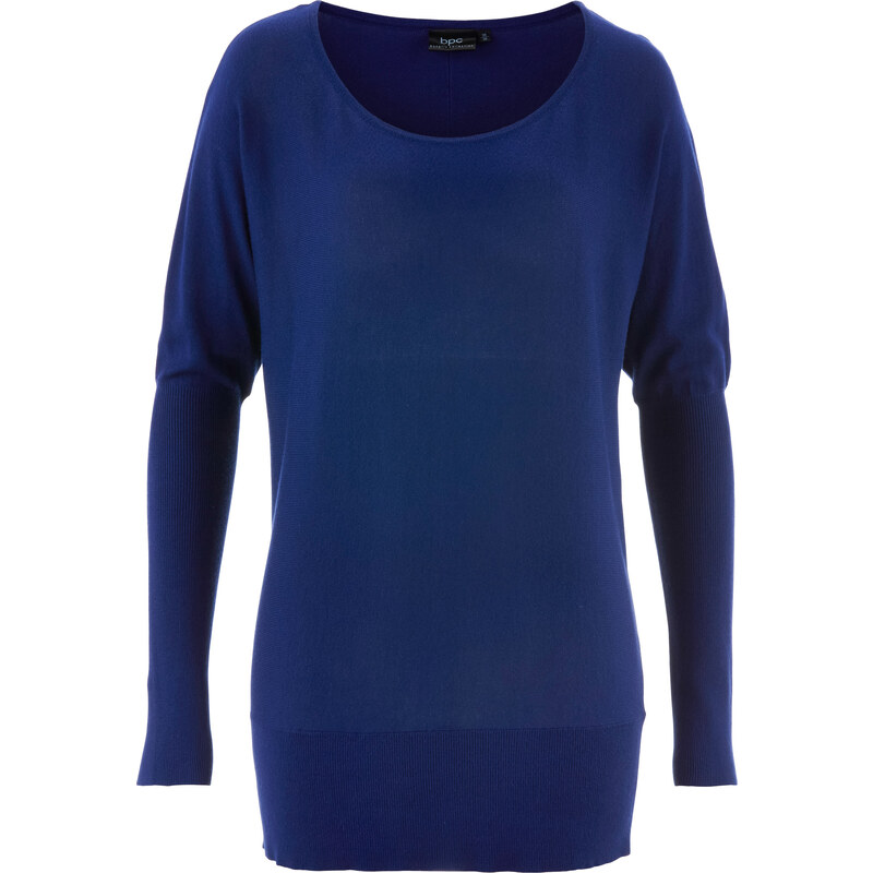 bpc bonprix collection Oversize-Pullover langarm in blau für Damen von bonprix