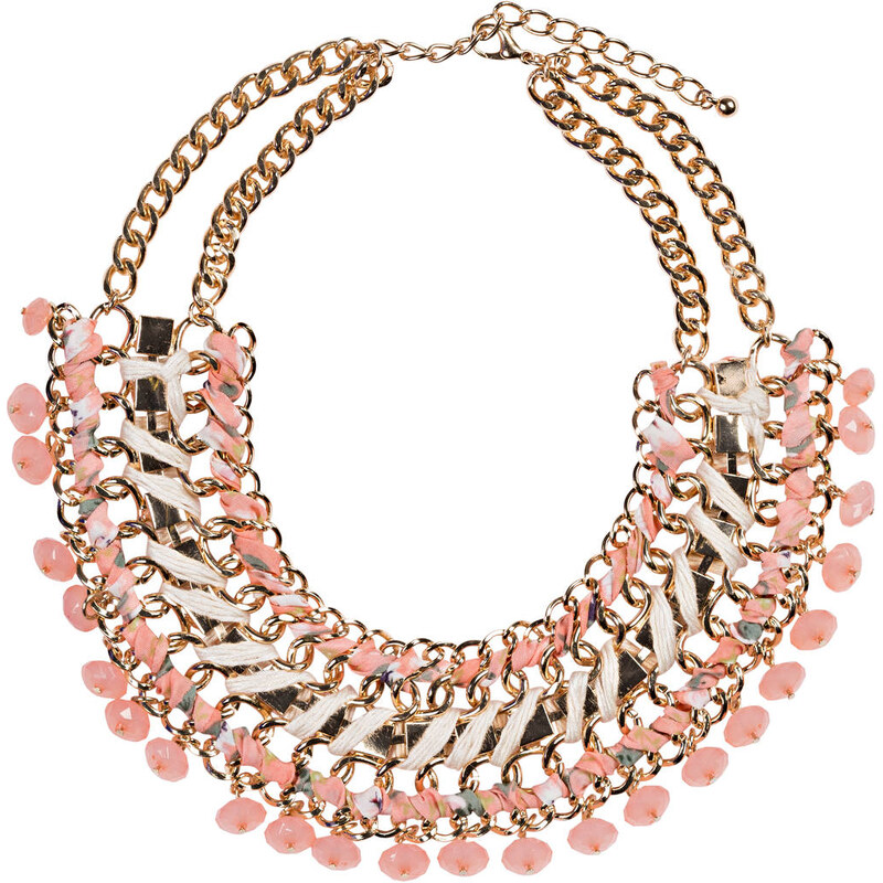 SWEET DELUXE Statement-Kette rosa