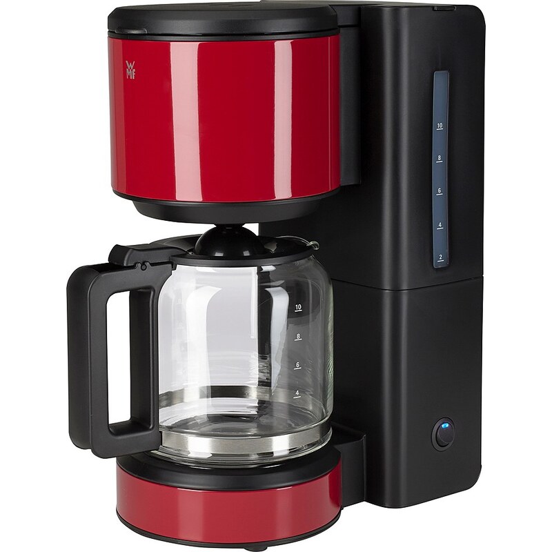 WMF Kaffeemaschine STELIO Aroma, 1000 Watt, für 10 Tassen, vulcano red