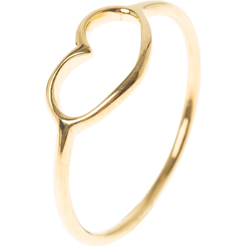 Orelia Ring gold plated sterling silver