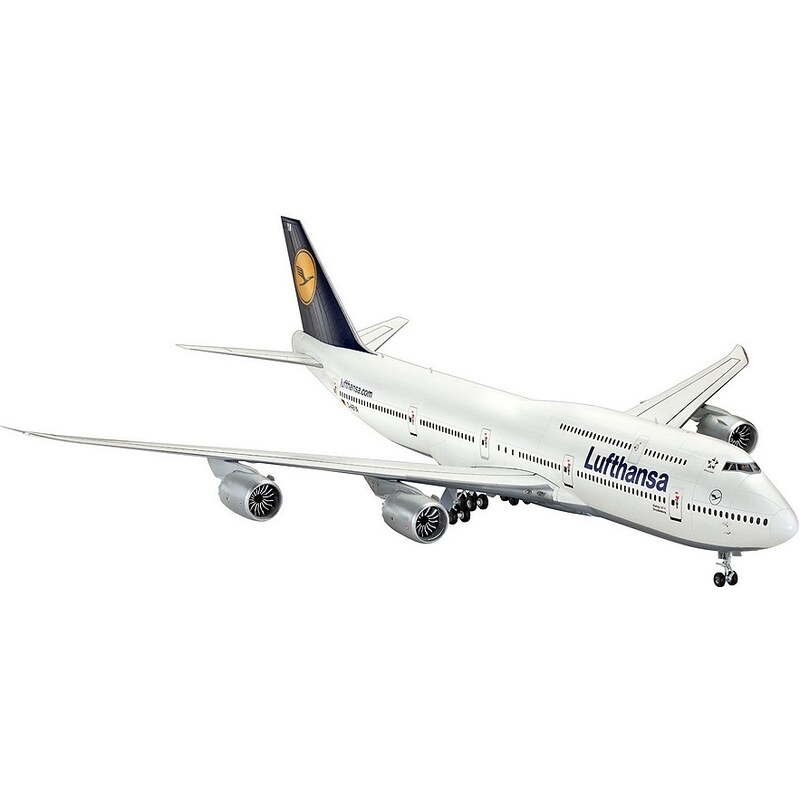 Revell® Modelbausatz Flugzeug, »Boeing 747-8 Lufthansa«, Maßstab 1:144