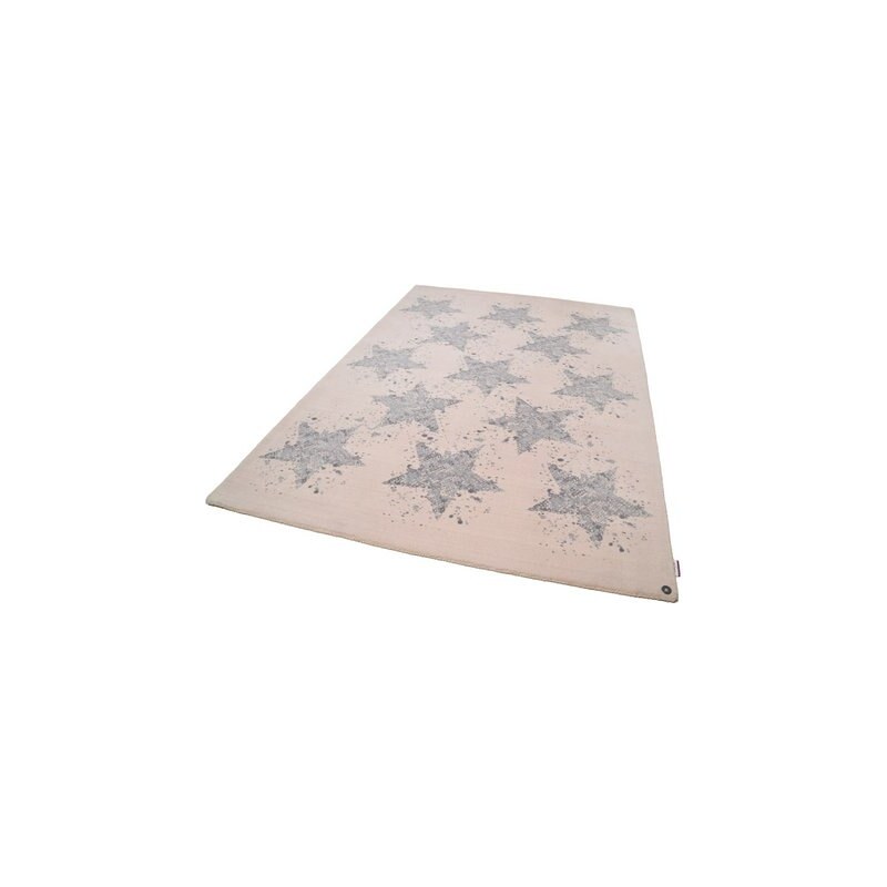 Tom Tailor Teppich Happy Stars handgearbeitet natur 3 (B/L: 133x180 cm),4 (B/L: 160x230 cm)