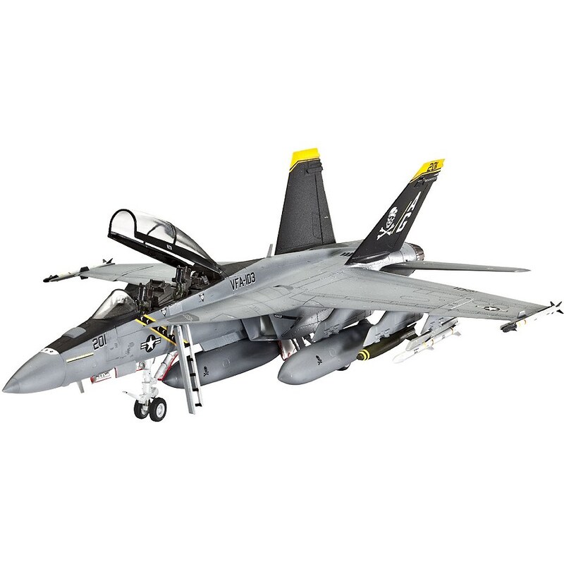 Revell® Modellbausatz Flugzeug, »F/A-18F Super Hornet twin seater«, 1:72