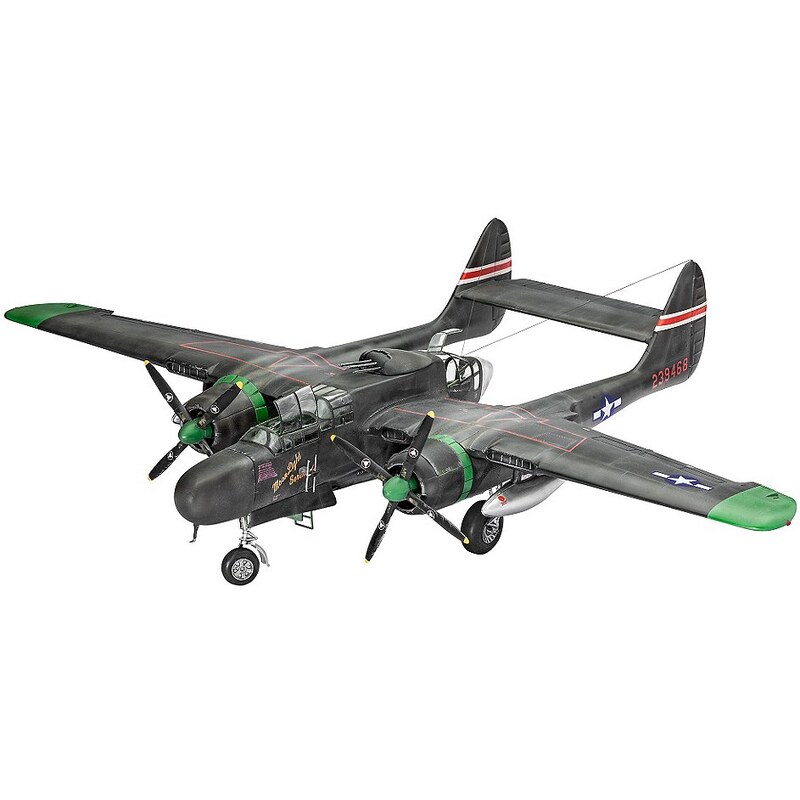 Revell® Modellbausatz Flugzeug, »Northrop P-61A/B Black Widow«, 1:48