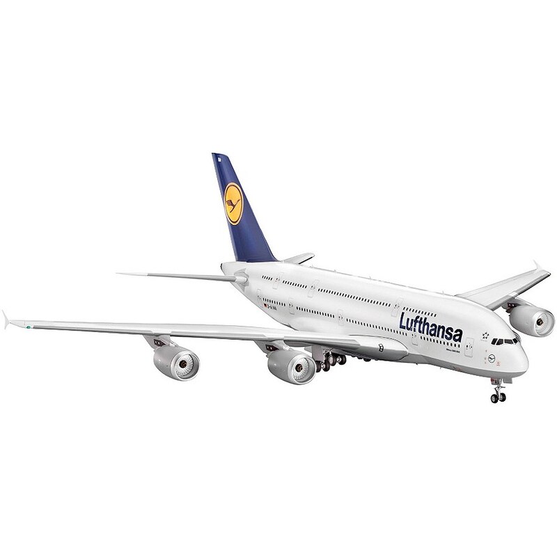 Revell® Modellbausatz Flugzeug, »Airbus A380-800 Lufthansa«, Maßstab 1:144