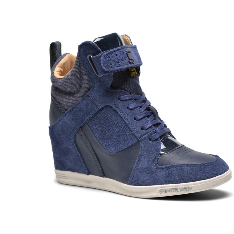 SALE - 20% - G-Star - Yard Wedge Belle Giltedge Lthr - Sneaker für Damen / blau