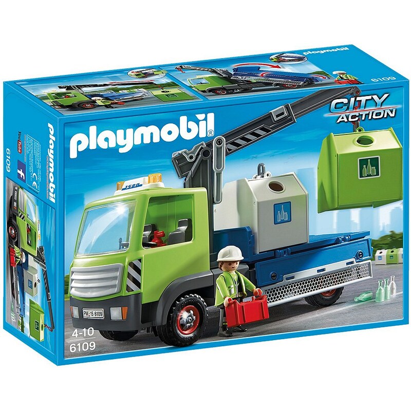 Playmobil® Altglas-Lkw mit Containern (6109), City Action