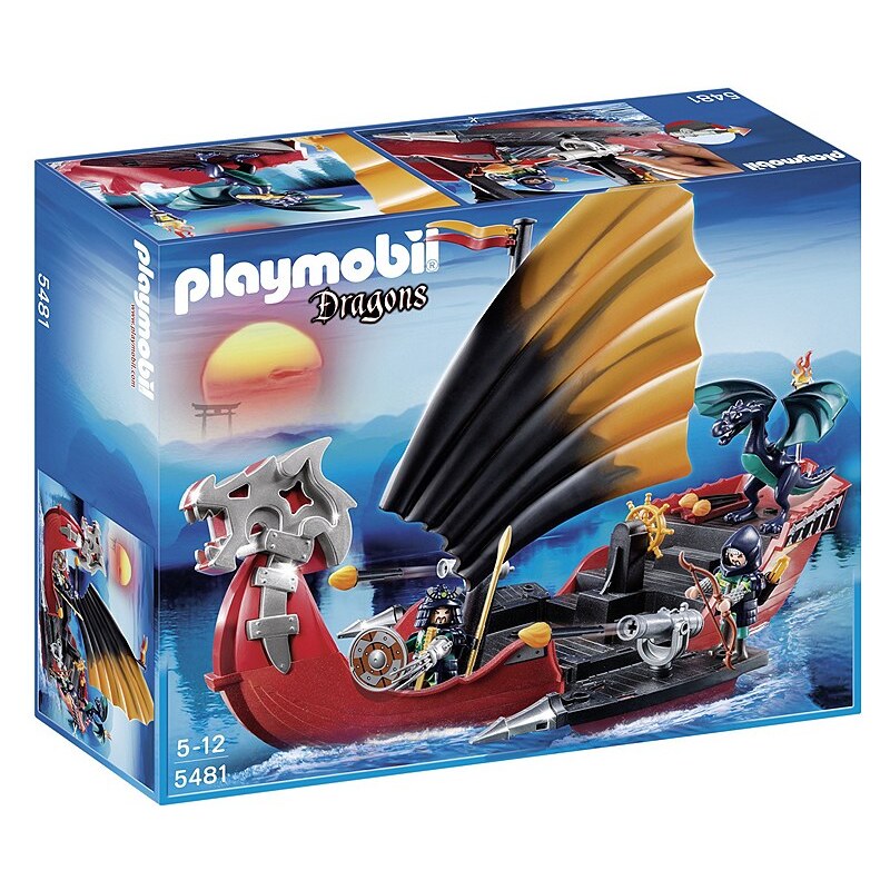 Playmobil® Drachen-Kampfschiff (5481), Dragons