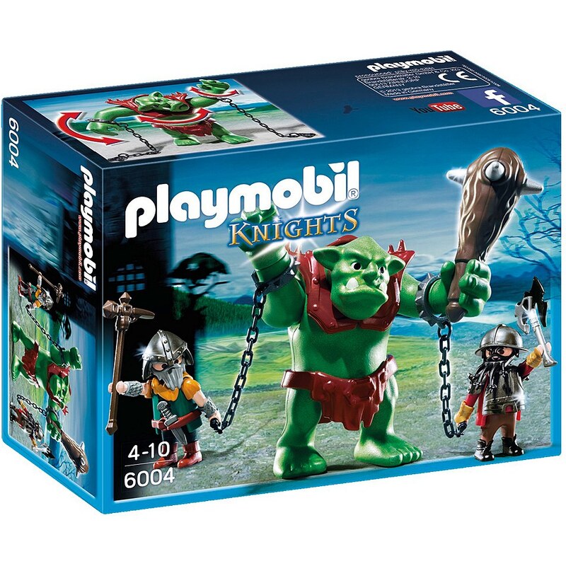 Playmobil® Riesentroll mit Zwergenkämpfern (6004), Knights