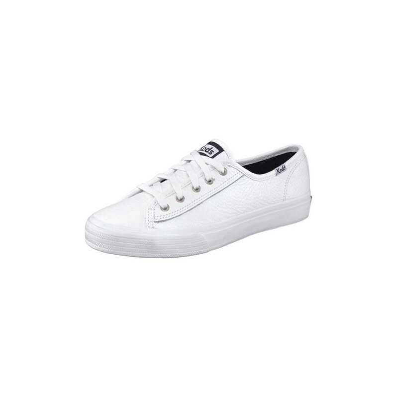 KEDS Double Up Tumbled Leather Sneaker weiß 37,37,5,38,39,5,41,42