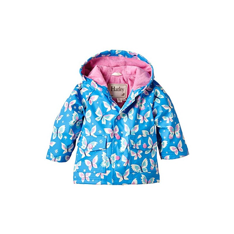 Hatley Mädchen Regenmantel Infant Raincoat -Butterflies