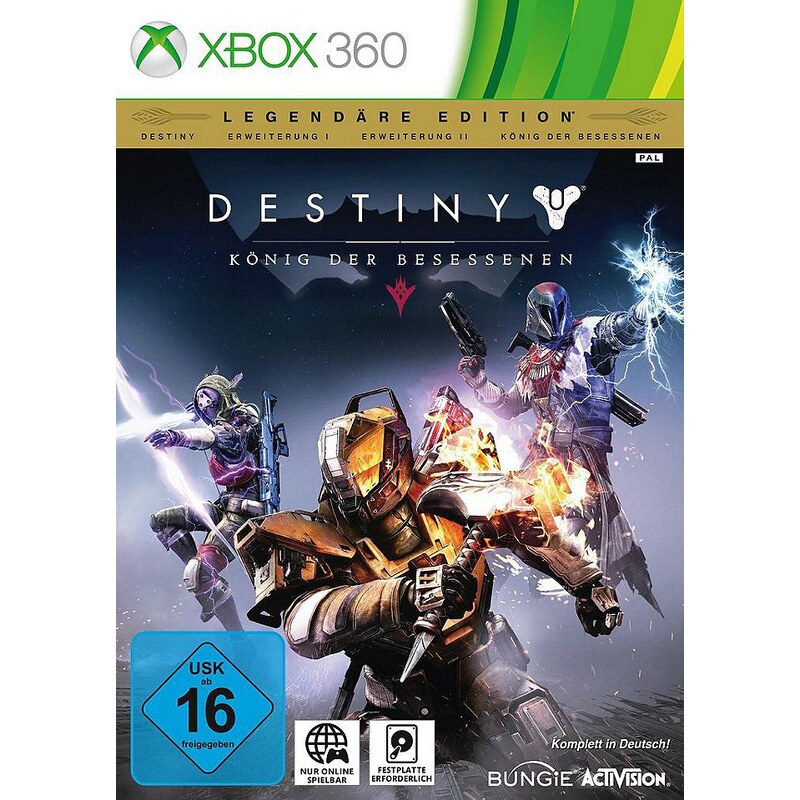 Activision XBOX 360 - Spiel »Destiny - König der Besessenen (Legendäre Edition)«