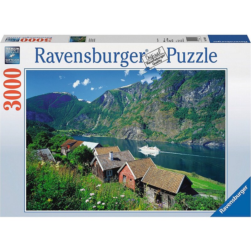 Ravensburger Puzzle, 3000 Teile, »Sognefjord Norwegen«