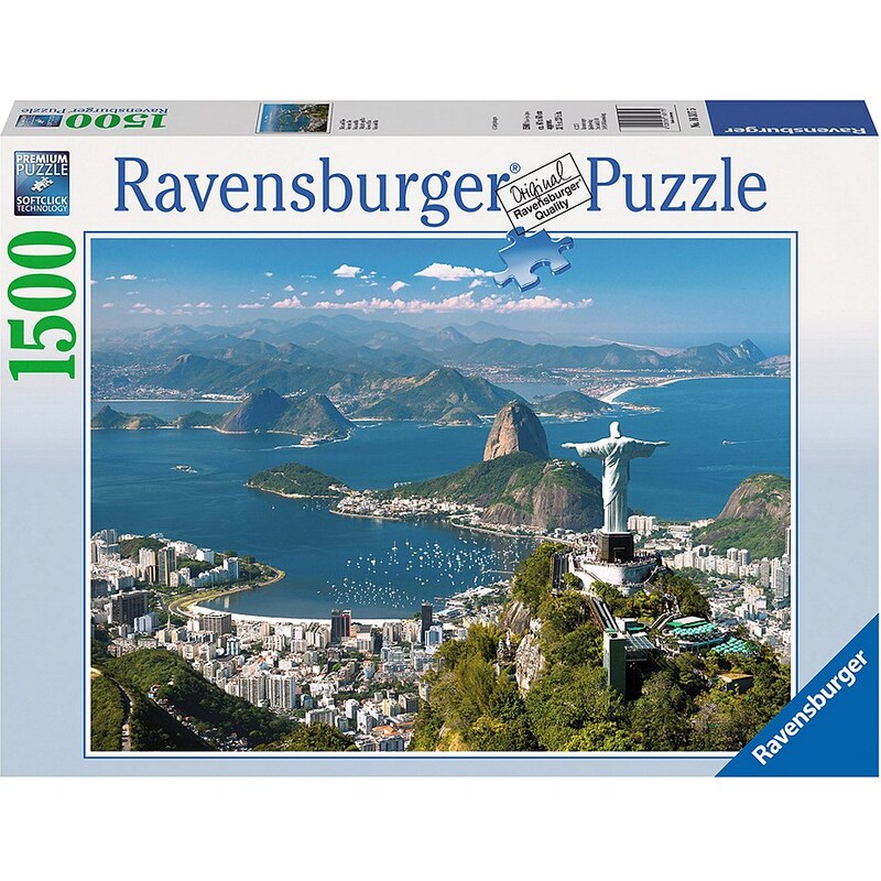Ravensburger Puzzle, 1500 Teile, »Blick auf Rio«