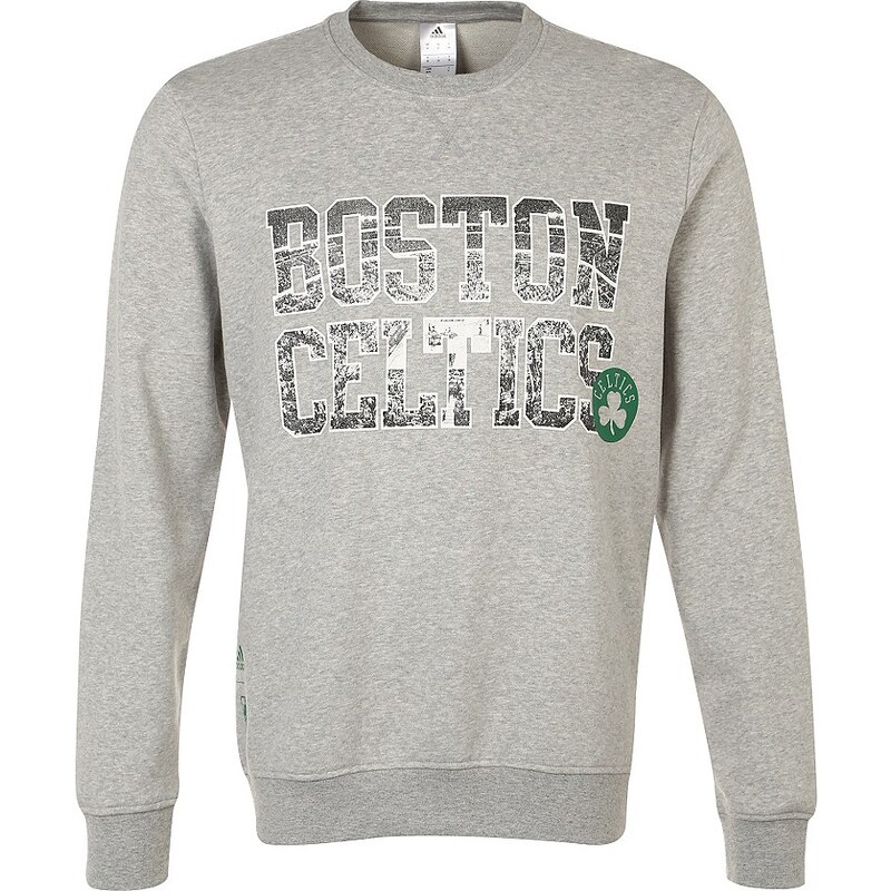 adidas Performance Boston Celtics GFX Fleece Crew Sweatshirt Herren