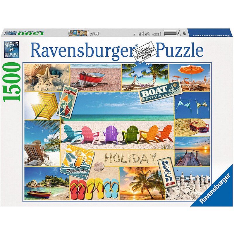 Ravensburger Puzzle, 1500 Teile, »Happy Holiday«