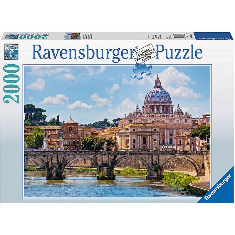 Ravensburger Puzzle, 2000 Teile, »Engelsbrücke in Rom«