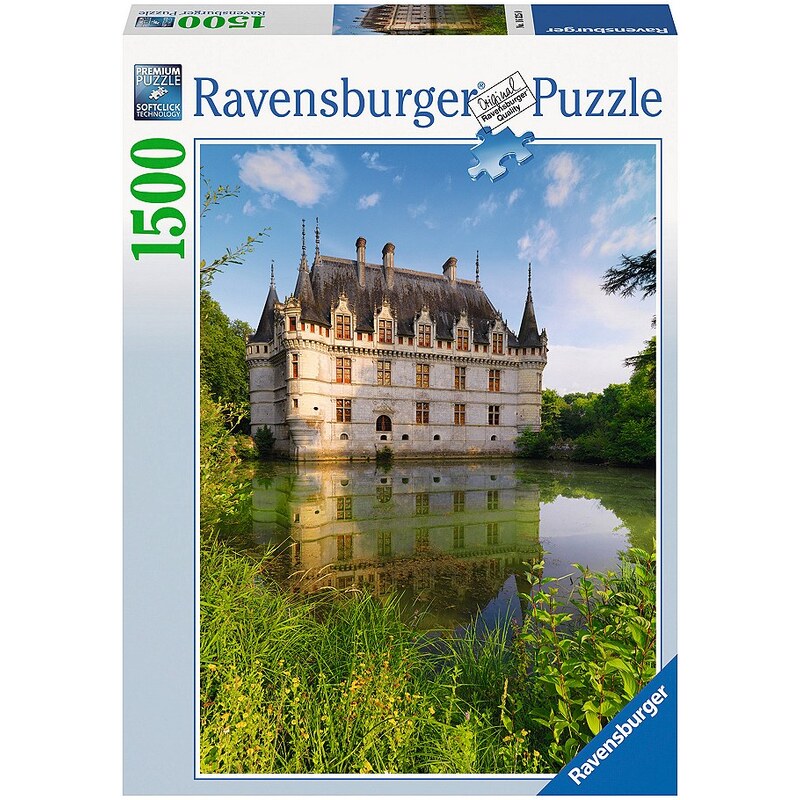 Ravensburger Puzzle, 1500 Teile, »Schloss Azay le Rideau, Loiretal«