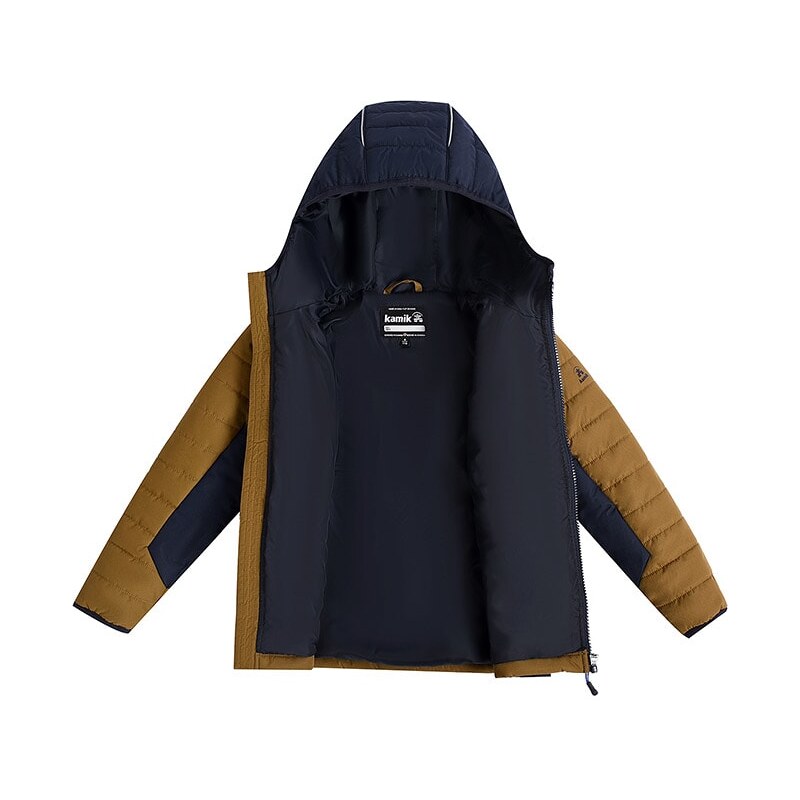 Kamik Dünne Ganzjahres-Steppjacke ''Neel'' in Khaki | Größe 122