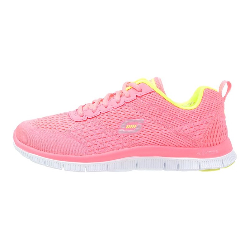 Skechers Sport FLEX APPEAL OBVIOUS CHOICE Sneaker low pink/yellow