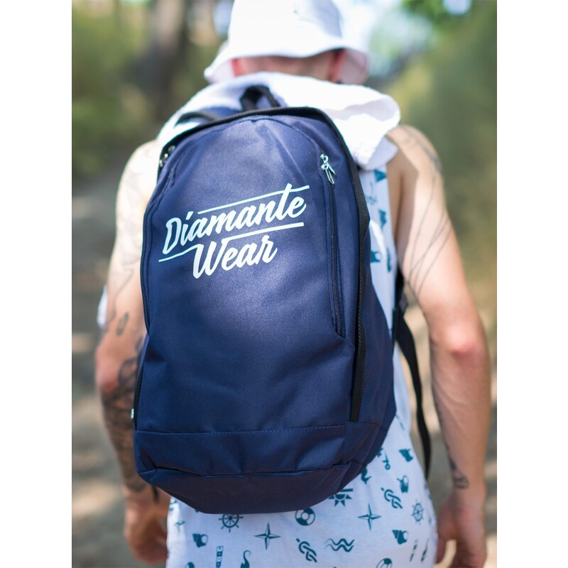 Diamante Wear Diamante Backpack Navy