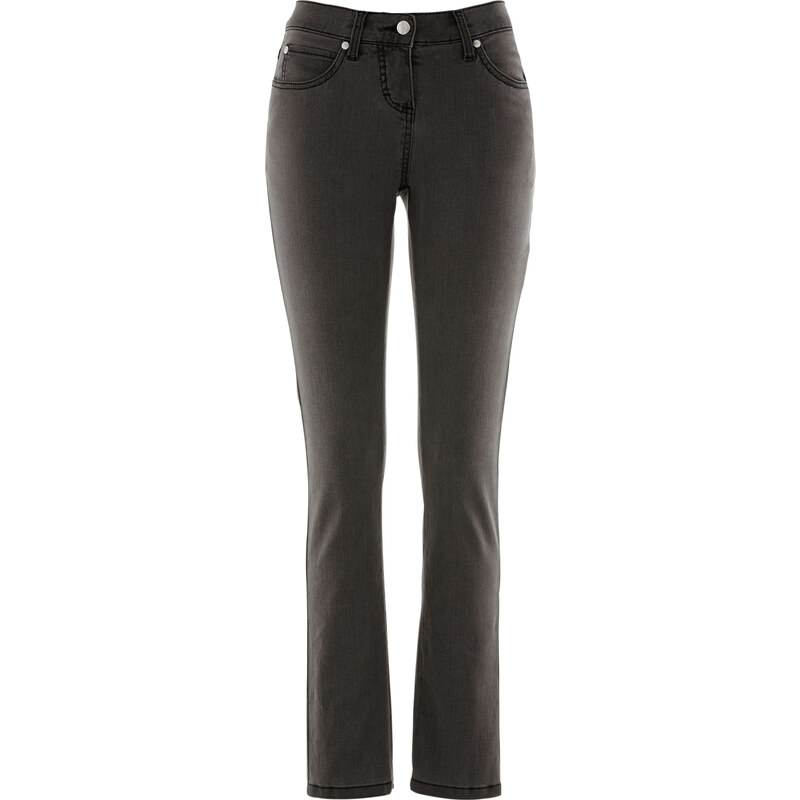 bpc selection Megastretch-Jeans in grau für Damen von bonprix