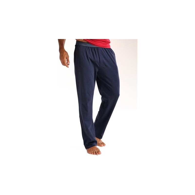 Relaxhose zum Schlafen und Wohlfühlen mit weichem Webbund in Jeans-Optik Le Jogger blau L(6),M(5),S(4),XL(7),XXL(8)