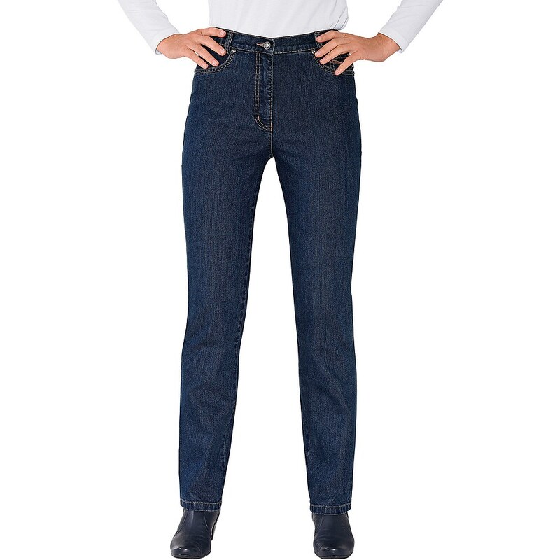 Leiss Jeans mit formgebendem Sattel
