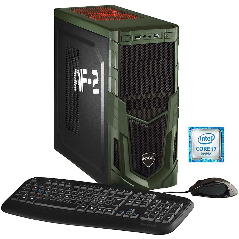 Hyrican Gaming PC Intel® i7-6700, GeForce® GTX 980 4GB »Military Gaming 4896«