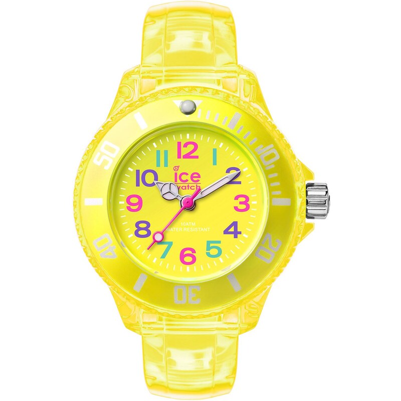 Ice-Watch Happy Neon Yellow Mini Kinderuhr HA.NYW.M.U.15