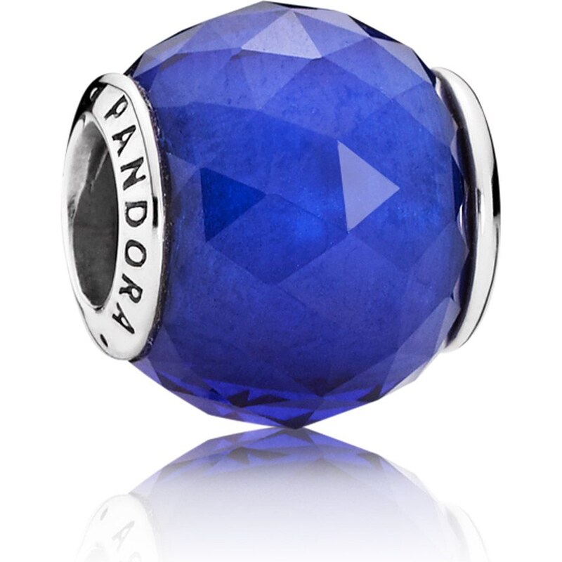 Pandora Charm Königsblauer Kristall mit Facetten 791722NCB