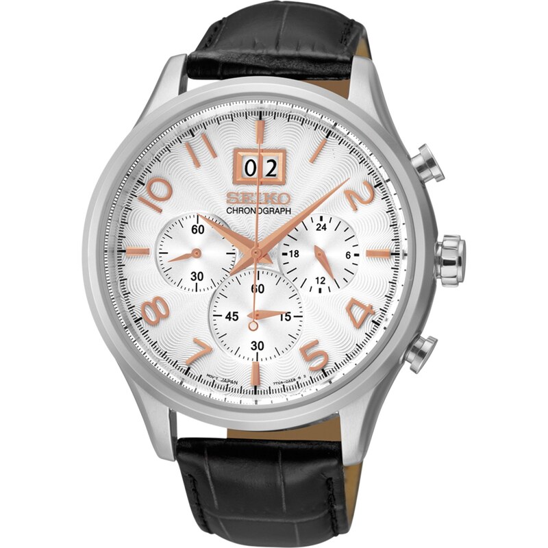 Seiko Chronograph Herren-Armbanduhr SPC087P1