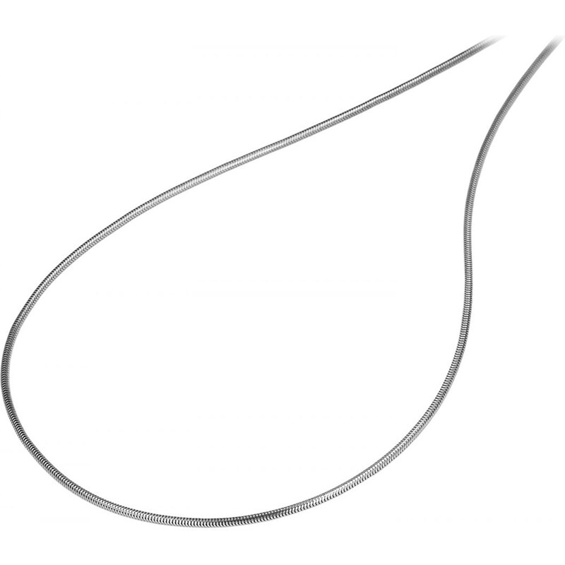 trendor Edelstahl-Halskette Schlange 72184, 42 cm