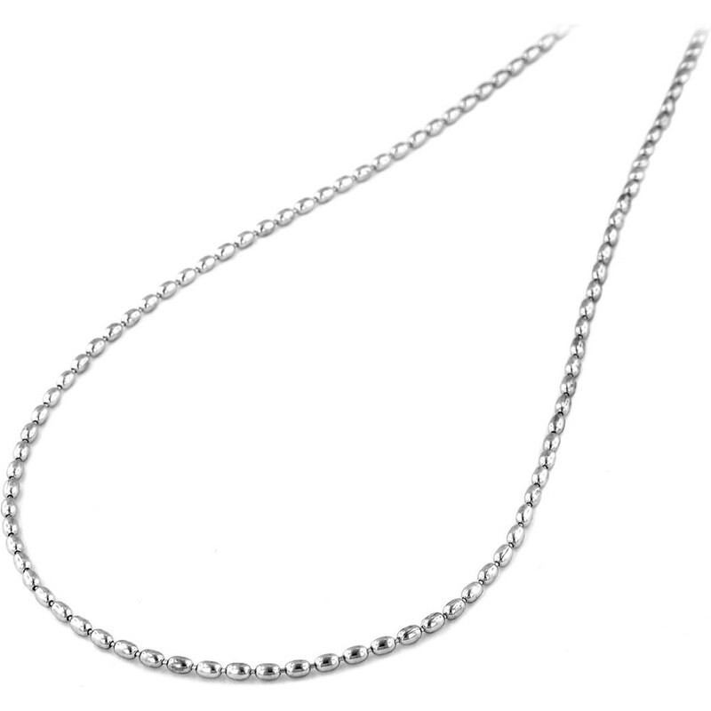 trendor Silberkette in Olivenmuster 86205-50, 50 cm
