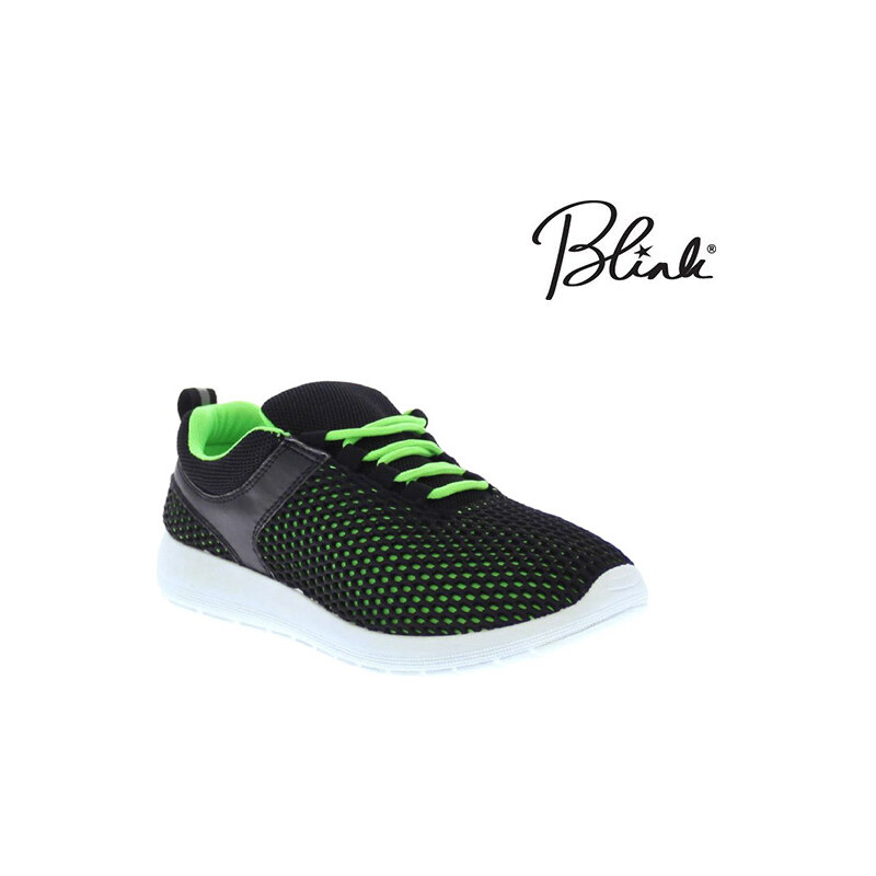 Lesara Blink Sneaker im Mesh-Design - Schwarz - 38